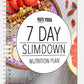 7-Day Slimdown Nutrition Plan - Buti Yoga