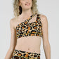 OG Side Tie Shorts // Gold + Tan Leopard